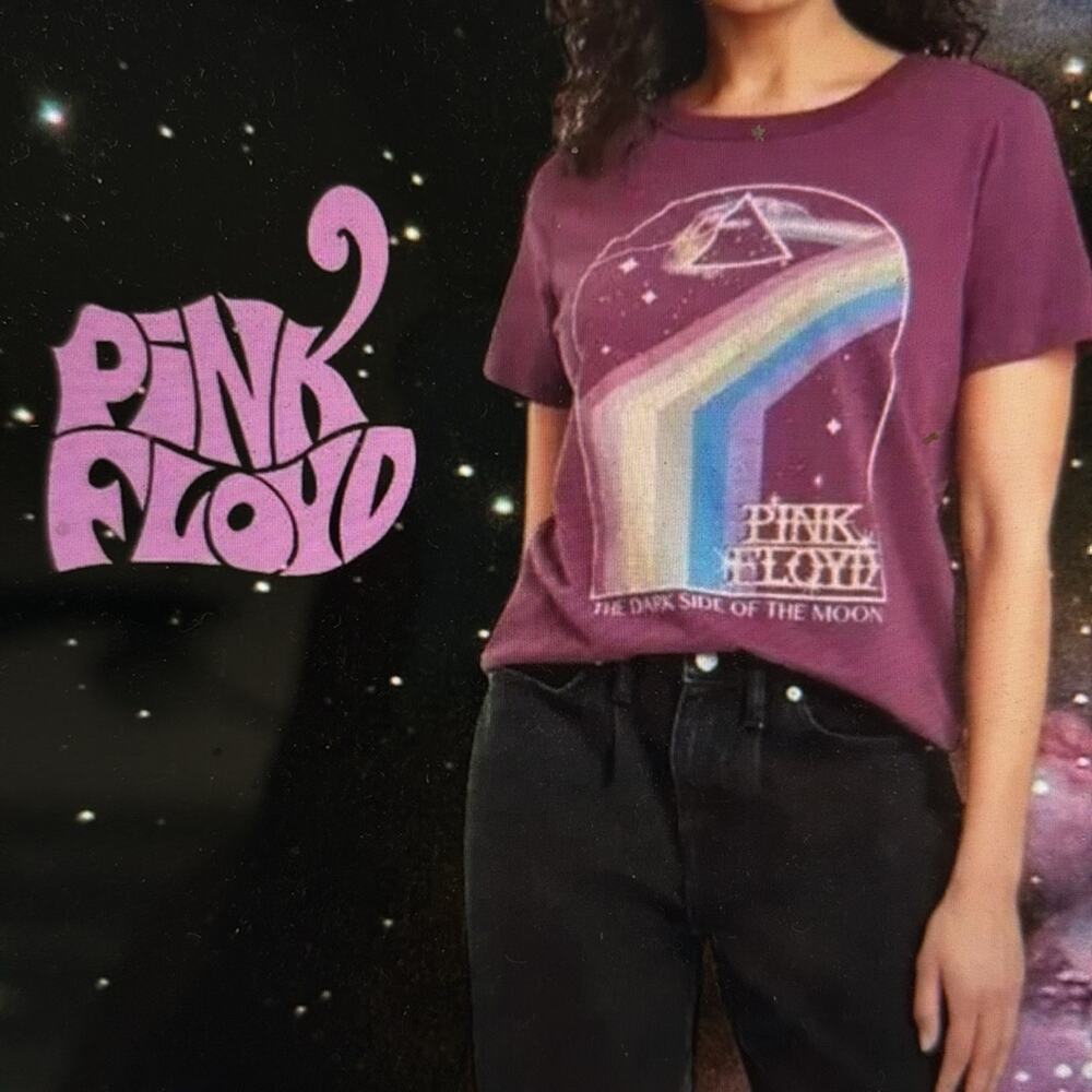 Pink Floyd Dark Side Of The Moon Graphic Tee  Women’s Size Medium